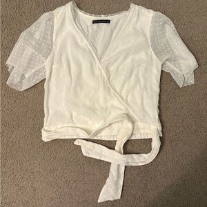 Abercrombie white top